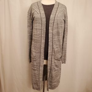 Sun&Shadow Lightweight Long Open Front Cardigan